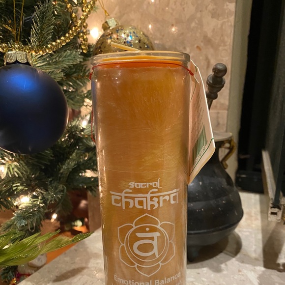 Candle Sacral Chakra Emotional Balance NWT 8” - Picture 2 of 3